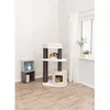 Image de Arbre A Chat Xxl Cara 128cm Blanc Et Gris