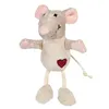 Image de Souris, Peluche - 11 Cm, Beige