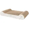 Image de Griffoir Carton Xxl Aspectmarbre 64 X 11 X 37cm Gris Clair