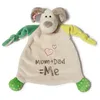 Image de nici 40037 Doudou Chien, Message Et Image Motif BrodÃ©,Mum + Dad = Me, 25 X 25 Cm