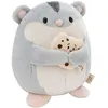 Image de Peluche Nici Hamster Shai avec biscuit 16 cm