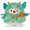 Image de Animal en peluche Nici Ours polaire Snono avec flame et costume dragon 8 cm