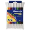 Image de Pelikan Feutres Colorella Duo C407, Rond, Â¿Tui De 10