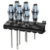 Image de Wera 3334/6 Jeu de tournevis, acier inoxydable + Rack, 6 piÃ¨ces - 05032060001