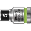 Image de Wera Douille Zyklop Ã  emmanchement 1/4"" 8790 HMA HF, 5 mm - 05003719001