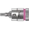Image de Wera Douille-embout Zyklop pour vis Ã  six pans creux, Ã  emmanchement 1/4Â¿ avec fonction de retenue 8740 A HF, 3 mm - 05003332001