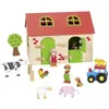 Image de Goki - Ferme + Animaux en bois