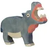 Image de Figurine en bois Hippopotame HOLZTIGER