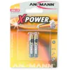 Image de Ansmann X-Power AAAA, 1x 2 Batterie Ã  usage unique Alcaline