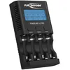 Image de Chargeur à batteries ANSMANN pour 4 piles AA/AAA NiMH + décharge, test, rafr.