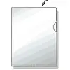 Image de HETZEL Pochette coin standard, A4, PVC, incolore, 0,12 mm