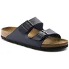 Image de Birkenstock Birkenstock - Unisex Arizona Birko-Flor Regular - Navy Blue