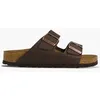 Image de Sandales Birkenstock Arizona Flor M Marron - 40