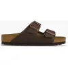 Image de Birkenstock Claquettes Birkenstock Arizona Dark Brown 0051701 - 45
