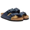 Image de Birkenstock Arizona Birko Flor Sandales Bleues-Marines - 44 - 39 - 38 - 37 - 45 - 36 - 46