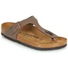 Image de Mules Birkenstock Gizeh Flor W Marron - 40