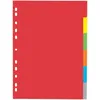 Image de Pagna Intercalire Carton, A4, 6 Touches, 6 Couleurs