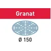 Image de Festool Abrasif Granat Ø150mm P280 STF FESTOOL 575169 pour ponceuse - Boite de 100