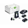 Image de Perceuse-visseuse sans fil CXS 18-Basic - 2 batteries 18 V 3.0 AH, Chargeur, Systainer - FESTOOL - 576883