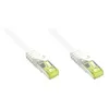 Image de Good Connections - Cordon de raccordement - RJ-45 (M) pour RJ-45 (M) - 1 m - SFTP, PiMF - CAT 7 - sans halogène, moulé, sans crochet - blanc