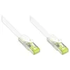 Image de Alcasa 8070R-010W cÃ¢ble de rÃ©seau Blanc 1 m Cat7 S/FTP (S-STP)