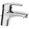 Image de Hansa 1092283 7833800 Mix Mitigeur de lavabo Ã  levier simple avec garniture/tuyau de pression flexible ChromÃ©