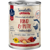 Image de 6 x 380 g Sannabelle All Meat boeuf & dinde nourriture humide pour chat