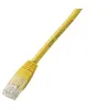 Image de Equip Life - Cordon de raccordement - RJ-45 (M) pour RJ-45 (M) - 2 m - UTP - CAT 5e - moulé - jaune