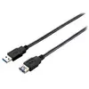 Image de Equip - Rallonge de câble USB - USB type A (M) pour USB type A (F) - USB 3.0 - 2 m - noir