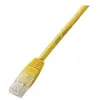 Image de Equip Life - Cordon de raccordement - RJ-45 (M) pour RJ-45 (M) - 7.5 m - UTP - CAT 5e - moulé bloqué - jaune