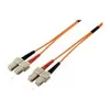 Image de equip Pro - Cordon de raccordement - mode unique SC/UPC (M) pour mode unique SC/UPC (M) - 1 m - fibre optique - duplex - 9 / 125 micromètres - OS2 - sans halogène - jaune