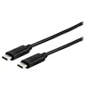 Image de Equip - Câble USB - USB-C (M) pour USB-C (M) - USB 2.0 - 3 A - 1 m - moulé - noir