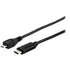 Image de Equip - Câble USB - Micro-USB de type B (M) pour USB-C (M) - USB 2.0 - 3 A - 1 m - moulé - noir