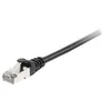 Image de equip - Cordon de raccordement - RJ-45 (M) pour RJ-45 (M) - 5 m - SFTP, PiMF - CAT 6a - moulé, bloqué - noir