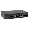 Image de LevelOne GEP-1051 - Commutateur - intelligent - 8 x 10/100/1000 (PoE+) + 2 x Gigabit SFP - de bureau, Montable sur rack - PoE+ (70 W)