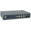 Image de LevelOne LevelOne GEP-1221 commutateur réseau Gigabit Ethernet (10/100/1000) Connexion Ethernet, supportant l'alimentation via ce port (PoE) Noir