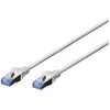 Image de DIGITUS Premium - Cordon de raccordement - RJ-45 (M) pour RJ-45 (M) - 10 m - SFTP - CAT 5e - démarré - gris