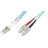 Image de DIGITUS Professional cordon de raccordement - 1 m - turquoise