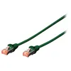 Image de DIGITUS - Cordon de raccordement - RJ-45 (M) pour RJ-45 (M) - 20 m - SFTP - CAT 6a - démarré, sans halogène, moulé, sans crochet, bloqué - vert, RAL 6016