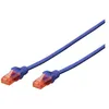 Image de DIGITUS Professional cordon de raccordement - 5 m - bleu