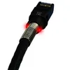 Image de PatchSee - Cordon de raccordement - RJ-45 (M) pour RJ-45 (M) - 4 m - UTP - CAT 6a - démarré - noir