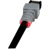Image de PatchSee - Cordon de raccordement - RJ-45 (M) pour RJ-45 (M) - 2.1 m - U / FTP (Paire torsadée blindée) - CAT 6 - démarré sans halogène - noir