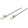 Image de DIGITUS - Cordon de raccordement - RJ-45 (M) pour RJ-45 (M) - 5 m - SFTP - CAT 6a - démarré, sans halogène, moulé, sans crochet - gris