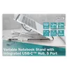 Image de Digitus DA-90424 - Support pour ordinateur portable - USB-C - avec concentrateur USB 5 ports - 10" - 17"