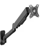 Image de DIGITUS - Kit de montage (support mural) - pour écran LCD / écran LCD incurvé - ressort à gaz, bras pivotant - plastique, aluminium, acier - noir - Taille d'écran : 17"-32"