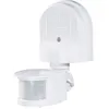 Image de Renkforce Wand PIR-Détecteur de mouvement 1296294 180 ° Relais blanc IP44