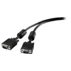 Image de Renkforce - Câble VGA - HD-15 (VGA) (P) pour HD-15 (VGA) (P) - 1.8 m - moulé, rond - noir