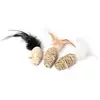 Image de Lot de 3 souris en varech naturel Karlie - pour chat
