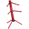 Image de K&m 18860r Spider Pro - Pied Clavier - 2 Niveaux - Aluminium - Coloris Rouge