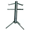 Image de K&m 18860b Spider Pro - Stand 2 Claviers - Aluminium - Coloris Noir - Hauteur RÃ©glable